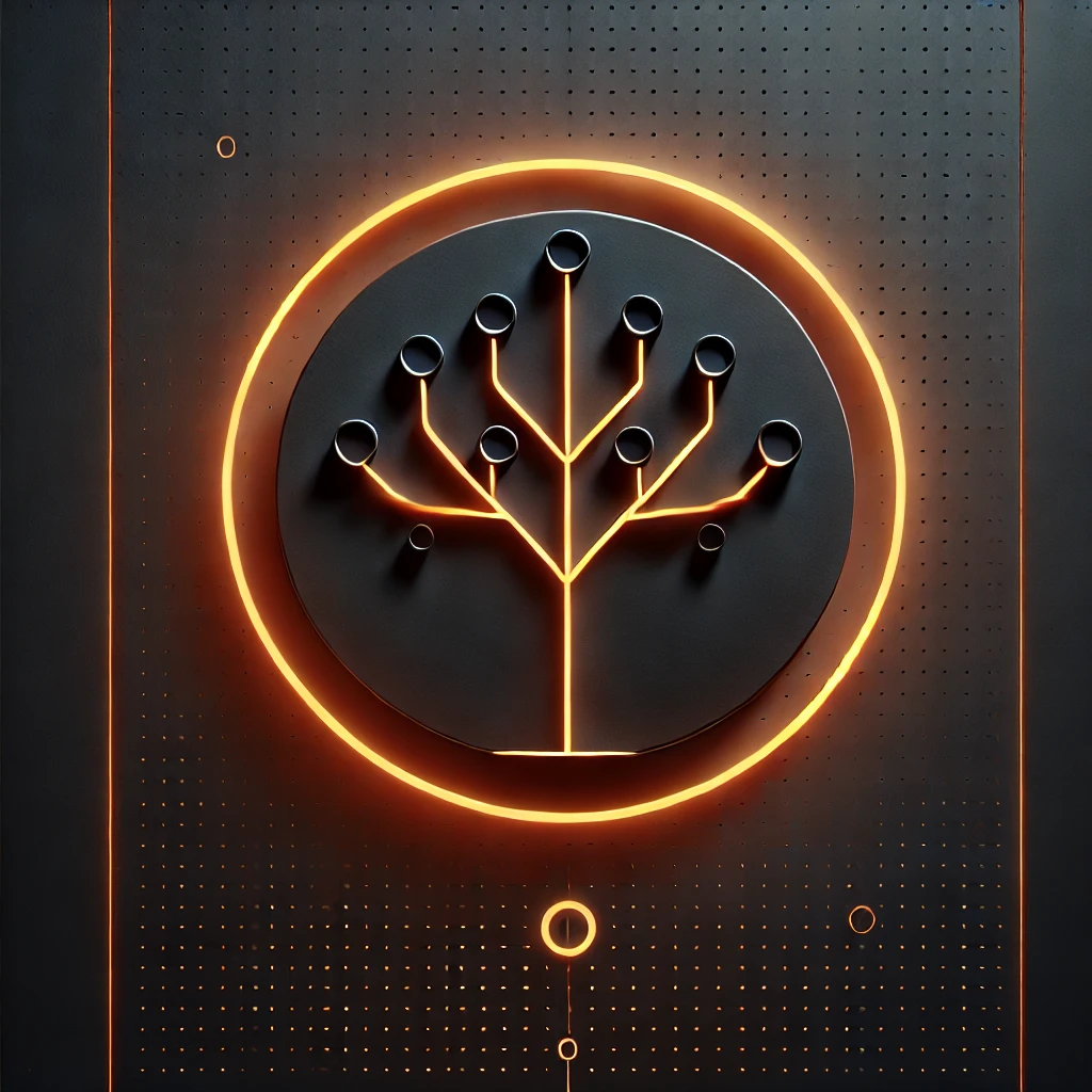 Black Orange Tree Logo